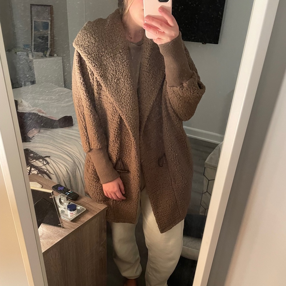 Brown Teddy Coat